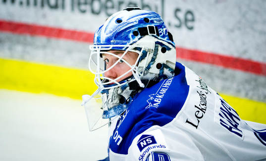 Leksands målvakt Henrik Haukeland