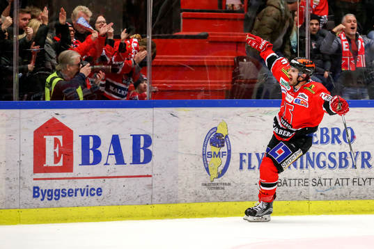 Örebros Martin Johansson sätter
