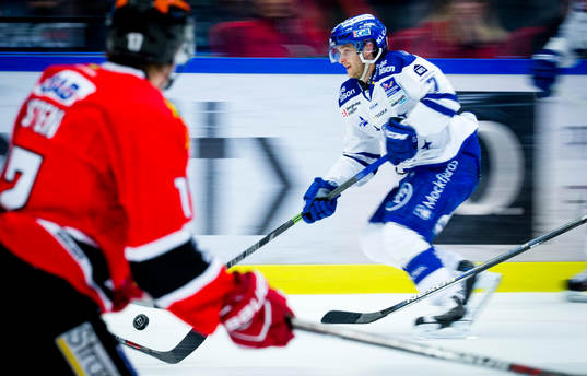 Panorering på Leksands Johan Olofsson