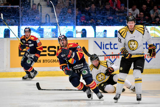 Brynäs Jonathan Granström och Djurgårdens Jeff Tambellini