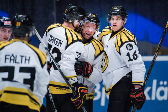 Brynäs Nick Johnson, Jonathan Granström och Daniel Paille