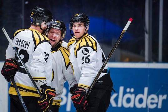 Brynäs Nick Johnson, Jonathan Granström och Daniel Paille