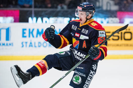 Djurgårdens Markus Ljungh jublar