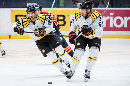 Brynäs Jesper Jensen och Marc Zanetti