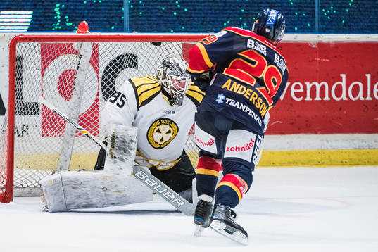 Djurgårdens Matt Anderson med