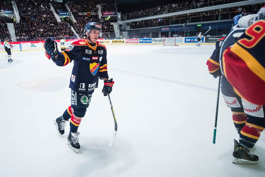 Djurgårdens Matt Anderson jublar