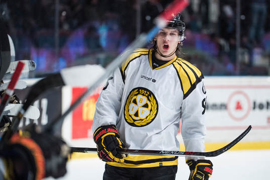 Brynäs Oskar Lindblom deppar