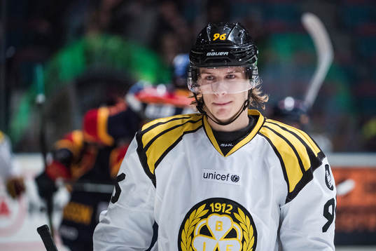 Brynäs Oskar Lindblom deppar
