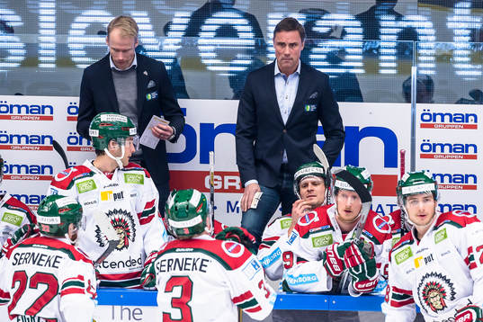 Frölundas tränare Roger Rönnberg