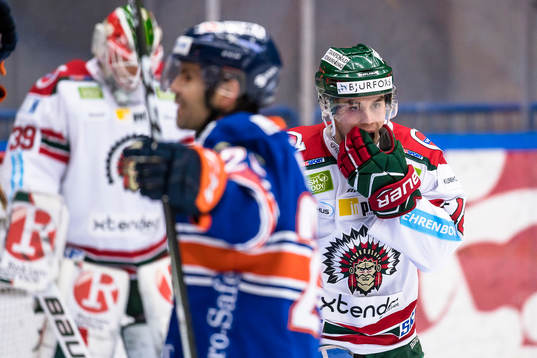 Frölundas Mattias Nörstebö deppar