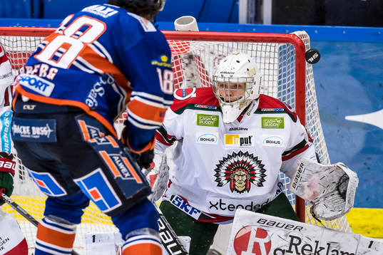 Frölundas målvakt Arvid Söderblom