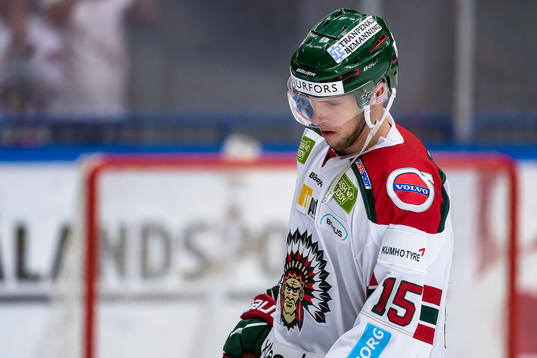 Frölundas Matt Donovan deppar