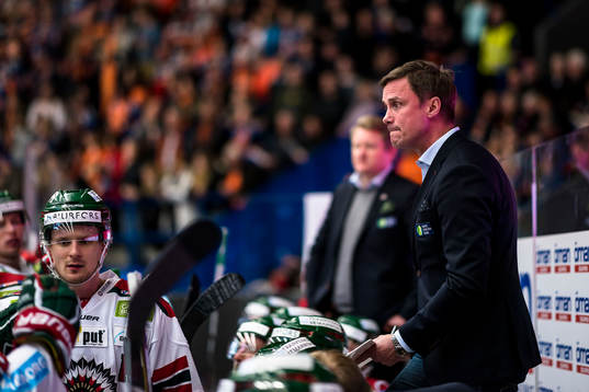 Frölundas tränare Roger Rönnberg