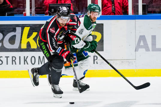 Malmö Redhawks Andreas Thuresson och Färjestads Linus