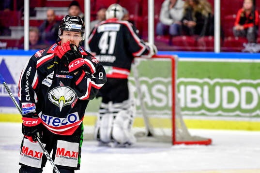 Malmö Redhawks Nicklas Jadeland deppar