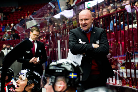 Malmö Redhawks tränare Peter Andersson
