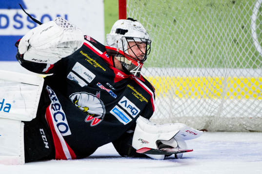 Malmö Redhawks målvakt Cristopher Nihlstorp