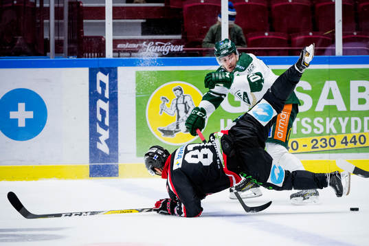 Malmö Redhawks Ilari Filppula och Färjestads Sebastian