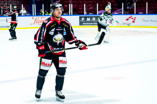 Malmö Redhawks Nicklas Jadeland deppar
