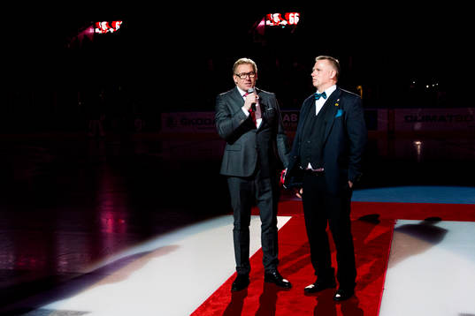 Malmö Redhawks VD och Sportchef Patrik Sylvegård och Mats