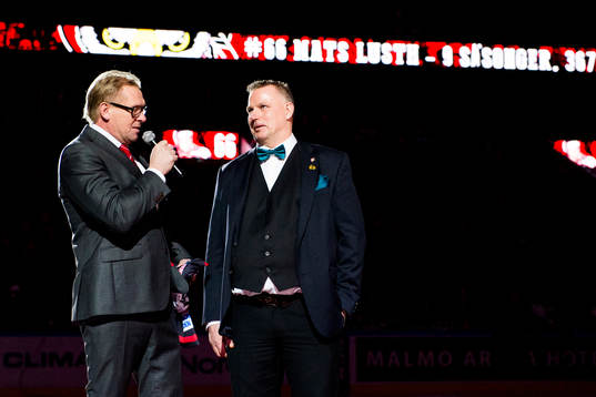 Malmö Redhawks VD och Sportchef Patrik Sylvegård och Mats