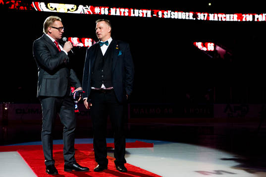 Malmö Redhawks VD och Sportchef Patrik Sylvegård och Mats