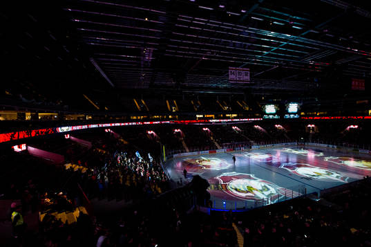 Översiktsbild över Malmö Arena