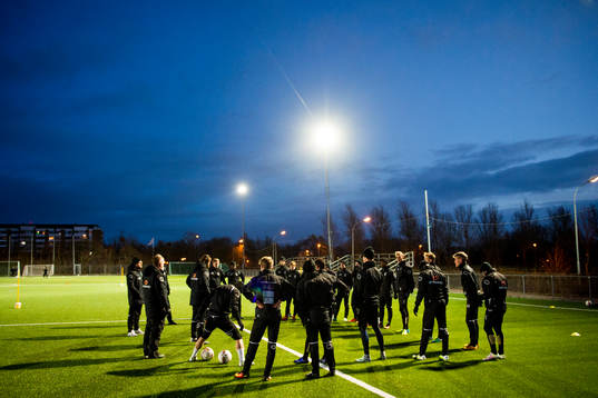 Bläddra bland fler bilder av Fotboll, Landskrona, Träning