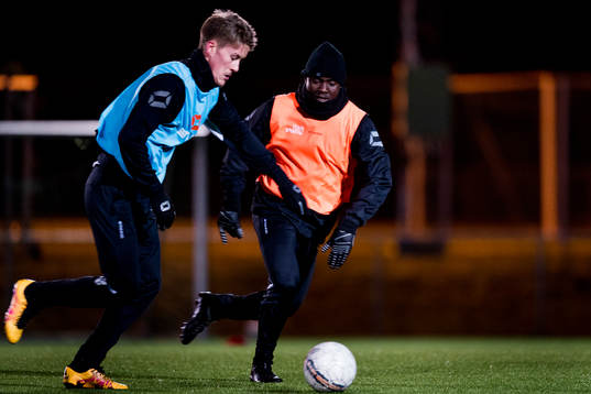 Rasmus Persson och Edafe Egbedi