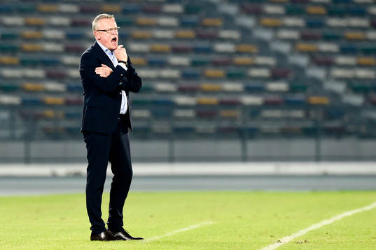 Sveriges förbundskapten Janne Andersson