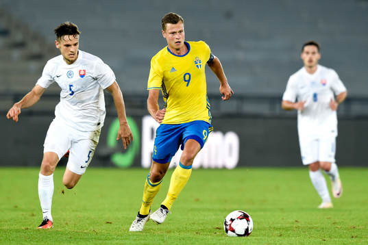 Slovakiens Tomas Huk och Sveriges Viktor Claesson