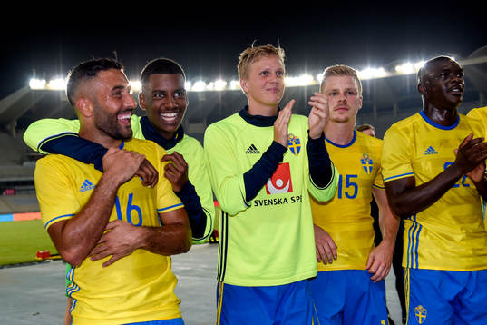 Sverige jublar