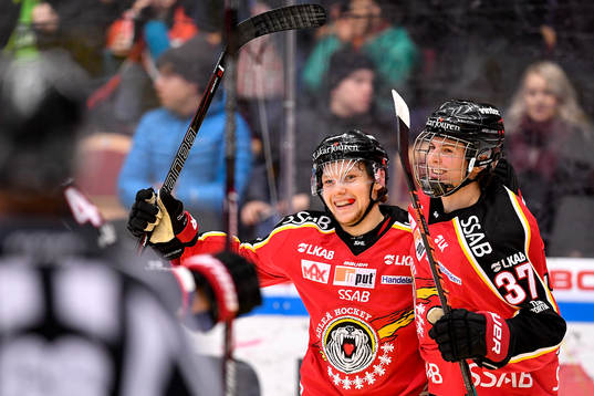 Luleås Einar Emanuelsson jublar