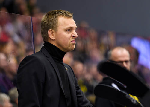 Skellefteås assisterande tränare Bert Robertsson deppar