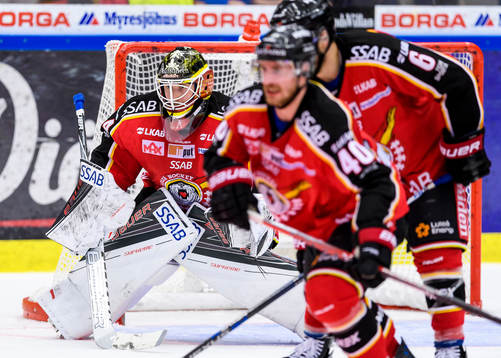 Luleås målvakt Joel Lassinatti