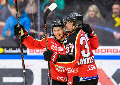Luleås Einar Emanuelsson jublar