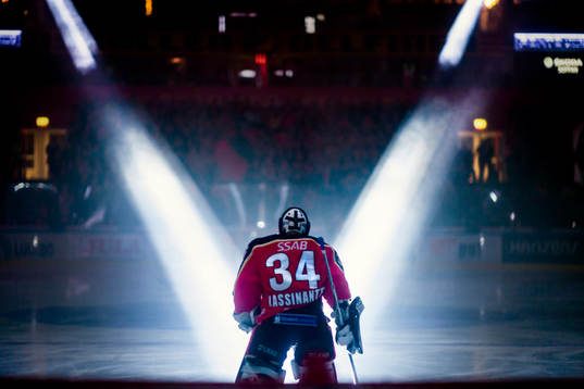 Luleås målvakt Joel Lassinatti
