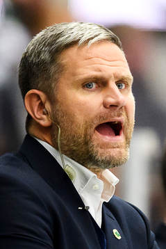 Rögles assisterande tränare Mikael Chrintz-Gath
