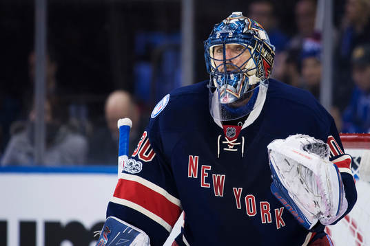 Rangers målvakt Henrik Lundqvist