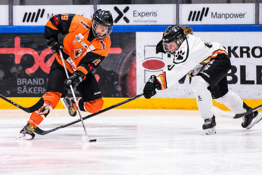 Karlskronas Katka Kaplanová och Göteborgs Matilda Rantanen