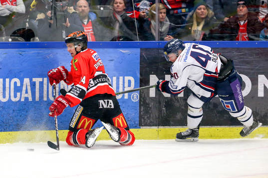Linköpings Ken André Olimb och Örebros Peter Andersson