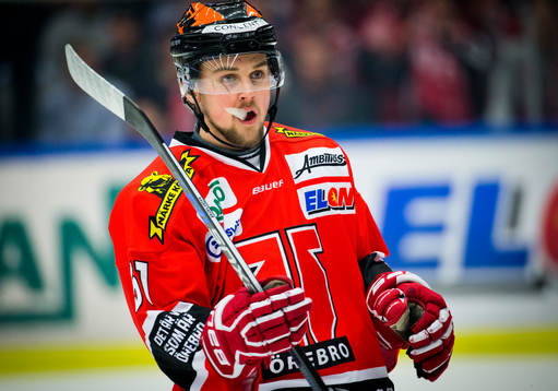 Örebros Gustaf Fransen deppar