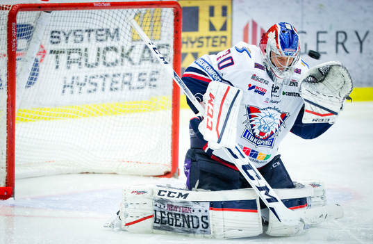 Linköpings målvakt Jacob Johansson