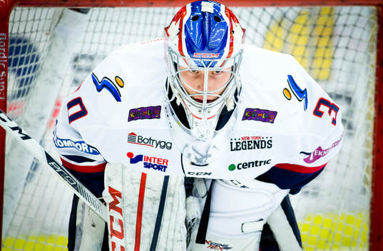 Linköpings målvakt Jacob Johansson