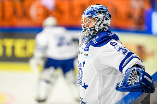 Leksands målvakt Henrik Haukeland
