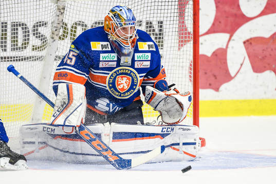 Växjös målvakt Viktor Andrén