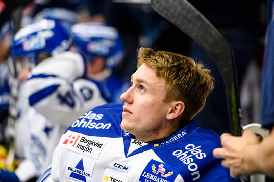 Leksands målvakt Henrik Haukeland