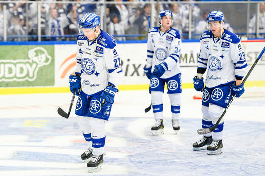 Leksands Martin Grönberg och Tobias Forsberg deppar