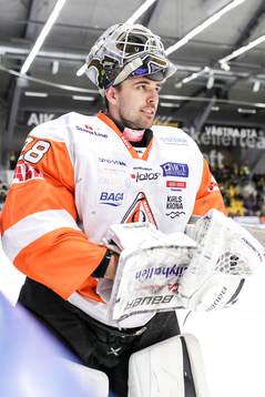 Karlskronas målvakt Johannes Jönsson