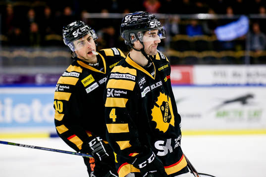 Skellefteås Bud Holloway och Joakim Lindström